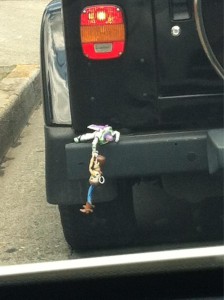 The toys from Toy Story are real!
